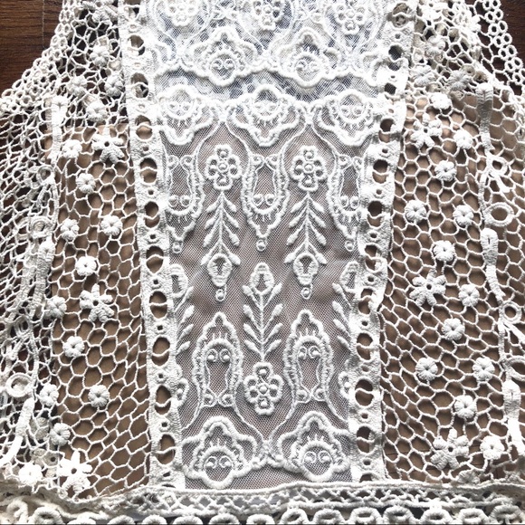 🍒 2/20$ Garage Crochet Ivory Top - Picture 10 of 12